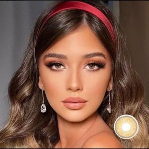 Golden brown Eye Lens